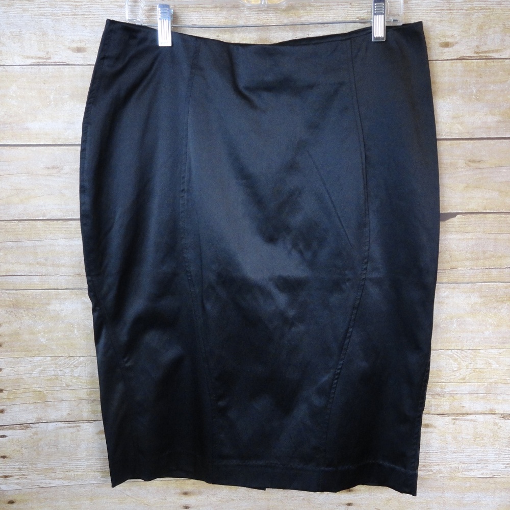 Bedo Femme Lined Black Pencil Skirt